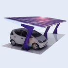 Hot Dip Galvanizing On Off Grid Solar Carport Mounting Systems