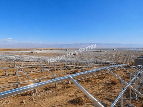 100MW 青海地面太阳能安装系统