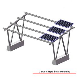 좋은 가격 태양 에너지 주차장, 가동 가능한 1-20kw 태양 전지판 주차가 금속에 의하여 직류 전기를 통했습니다 온라인으로