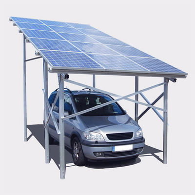좋은 가격 탄력적 아연도강 20 kw 태양 간이차고 구조 온라인으로