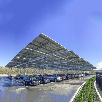 좋은 가격 10KW 30KW 뜨거운 아연도강 태양 PV 간이차고 온라인으로