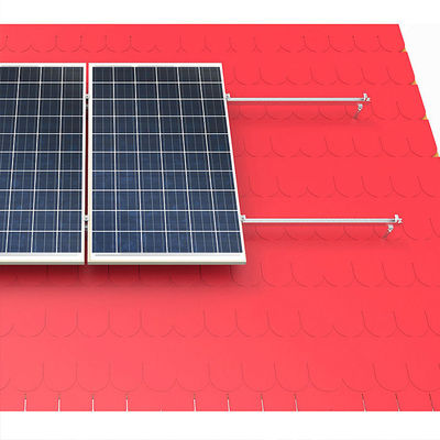 좋은 가격 Anodized Aluminum & Galvanized & Stainless Tile Solar Panel Roof Mounting Systems 온라인으로