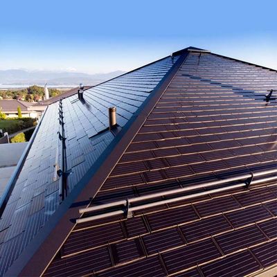 좋은 가격 Portrait / Landscape Galvanized Photovoltaic Mounting Brackets For Residential Industrial Solar Panel Rooftop Systems 온라인으로