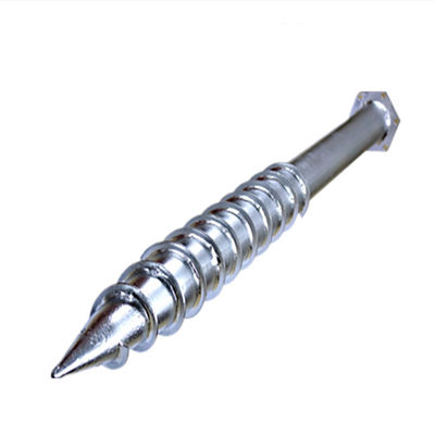좋은 가격 Stainless Steel Open Field Ground Solar Screw Piles 500~2500 mm 온라인으로
