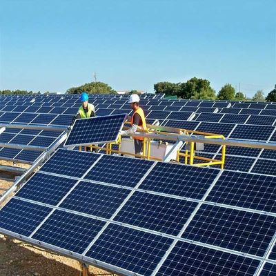 좋은 가격 Hot Dip Galvanizing & Anodized PV Ground Support Systems 10-60 Degrees 온라인으로