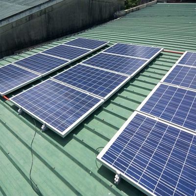 좋은 가격 양극 산화된 HDG 표면과 알 6005-T5 PV 패널 장착 시스템 온라인으로