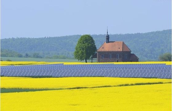 두께 0.5 밀리미터 - 15 밀리미터 아연도강 태양 지상 장착 시스템 태양 브라켓