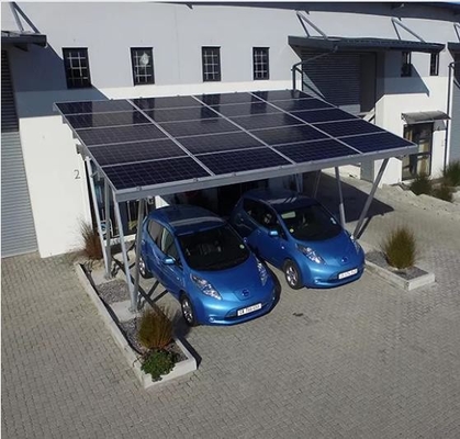 브라켓 알루미늄 방수 간이차고 태양 브라켓을 탑재하는 주차장 태양 전지판